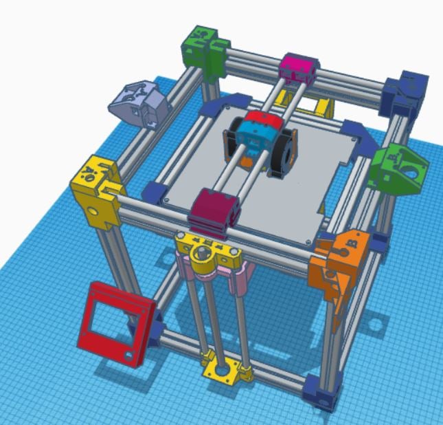 Sourdough 3d Printer: SLID3R Gantry