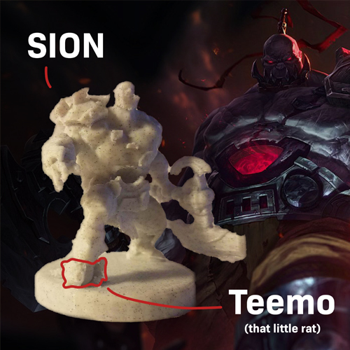 SION with base (standing on teemo)