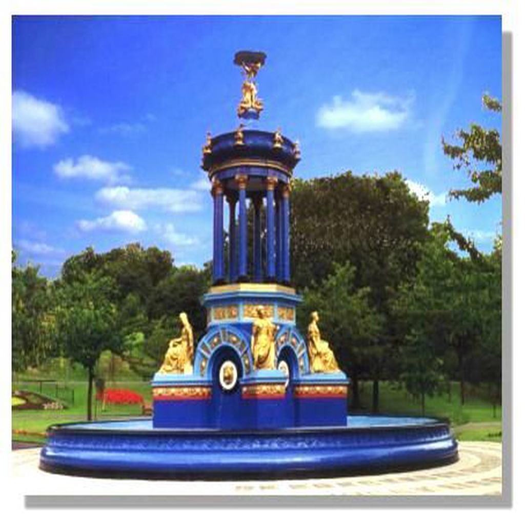 The Saracen Fountain, Alexandra Park, Dennistoun, Glasgow