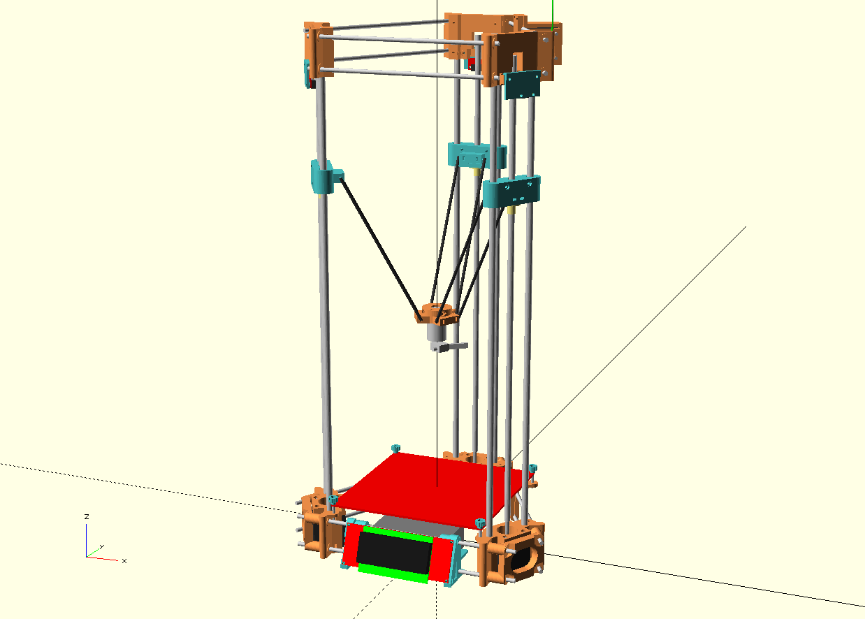 YAD - Yet Another Delta printer