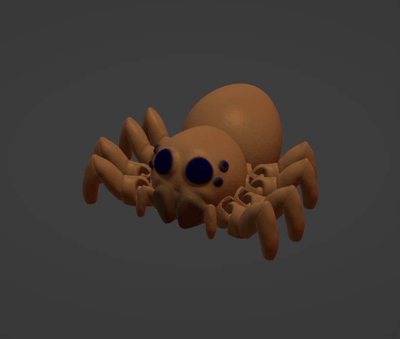 Articulated Jumping Spider!