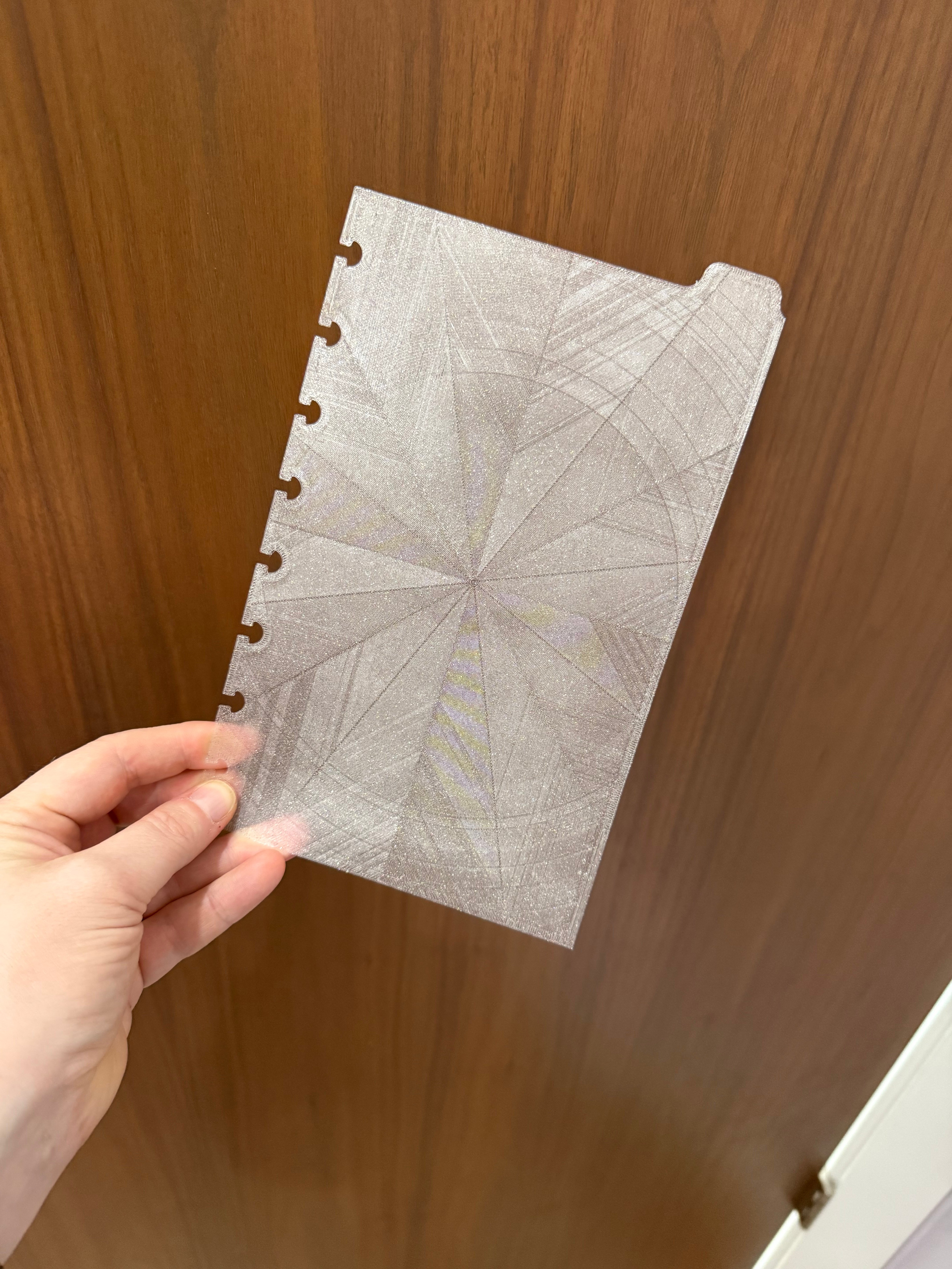 Half Letter Discbound Vertical Dividers