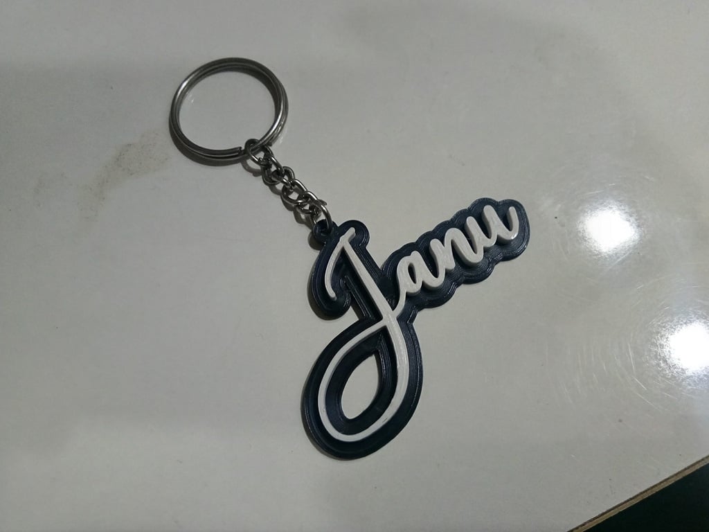 Janu (Name Keychain)