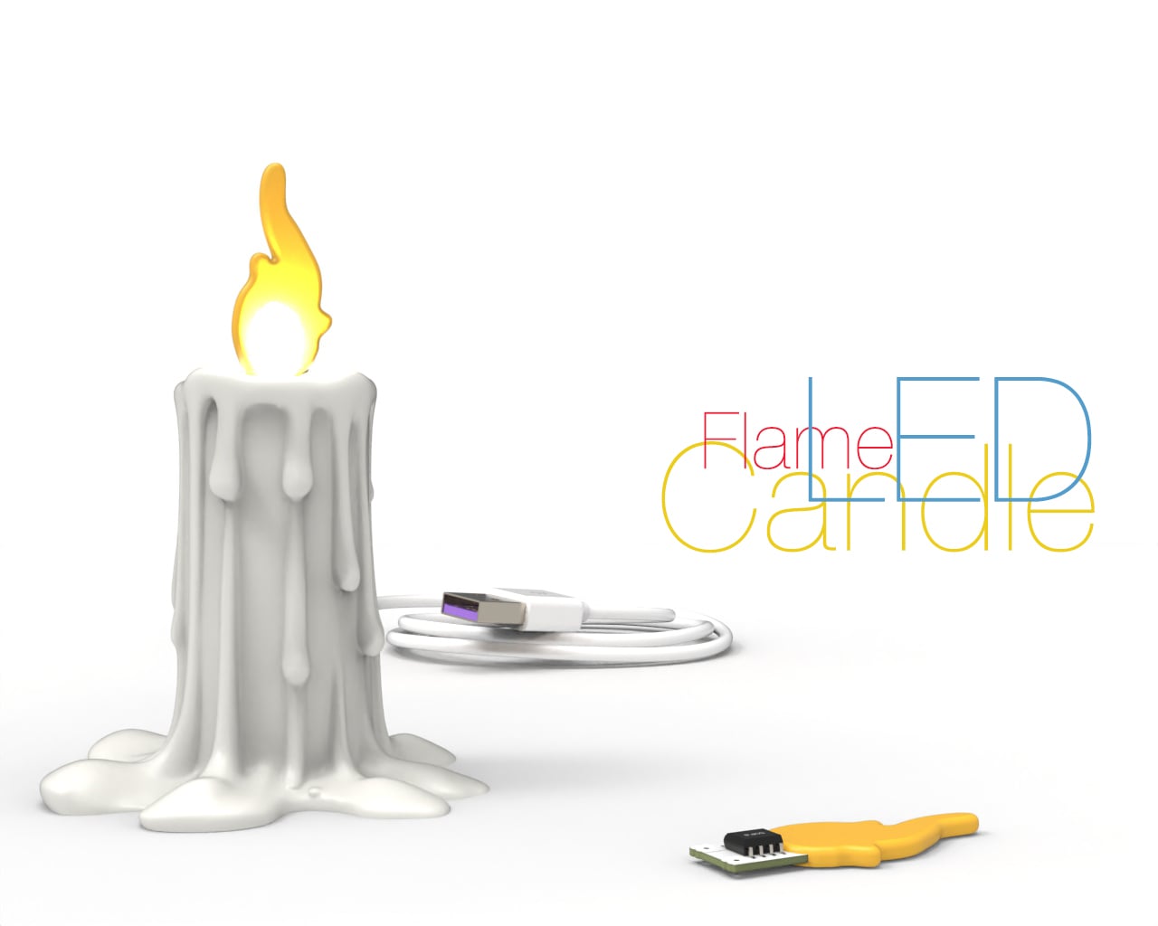 LED Candle Flame: The Perfect Decoration for Your Interior