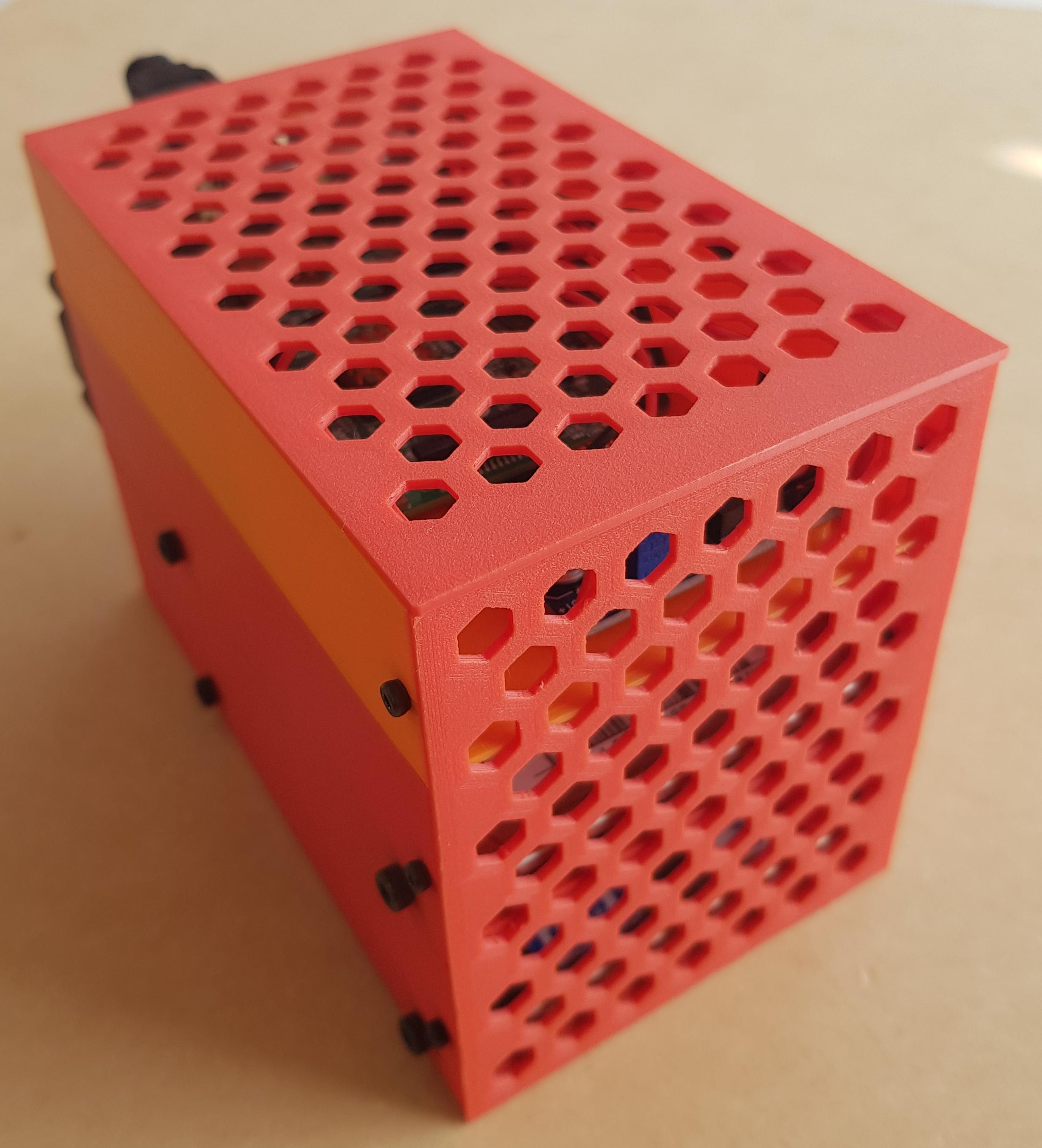 NAS Server Raspberry PI with 30mm Fan