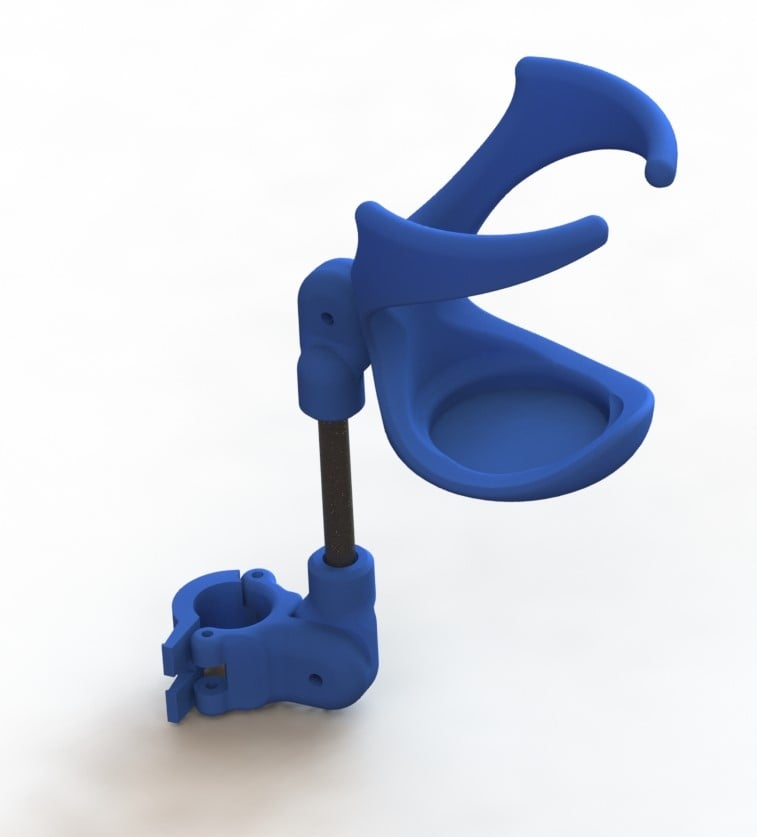Soporte para Vaso para silla de ruedas // Wheel Chair Cup Holder (WIP)