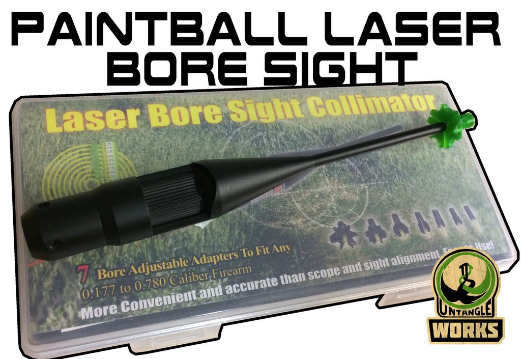 paintball laser bore sight