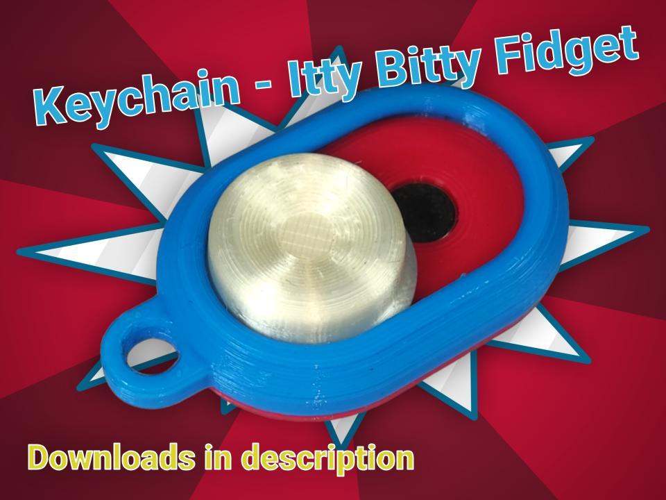 Keychain - Itty Bitty Fidget