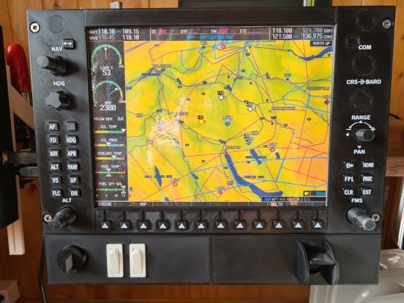Flight Simulator DA40 Panel