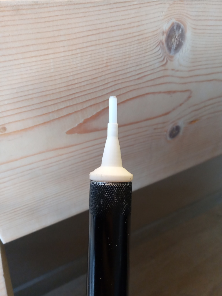 solder sucker replacement tip using 3D printer Teflon tube