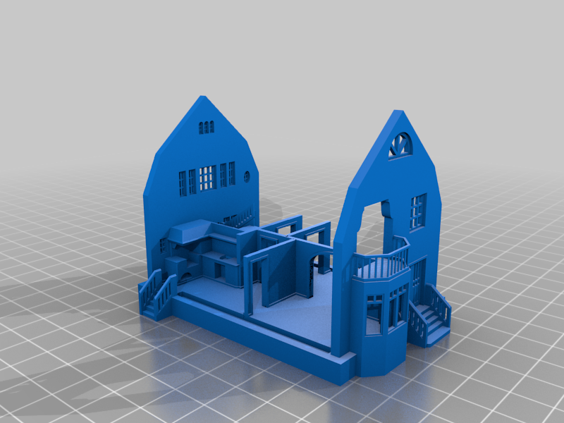 1:144 Scale Dollhouse - Updated April 2022
