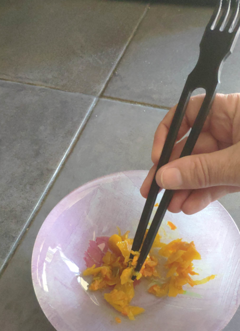 Chinese chopsticks fork