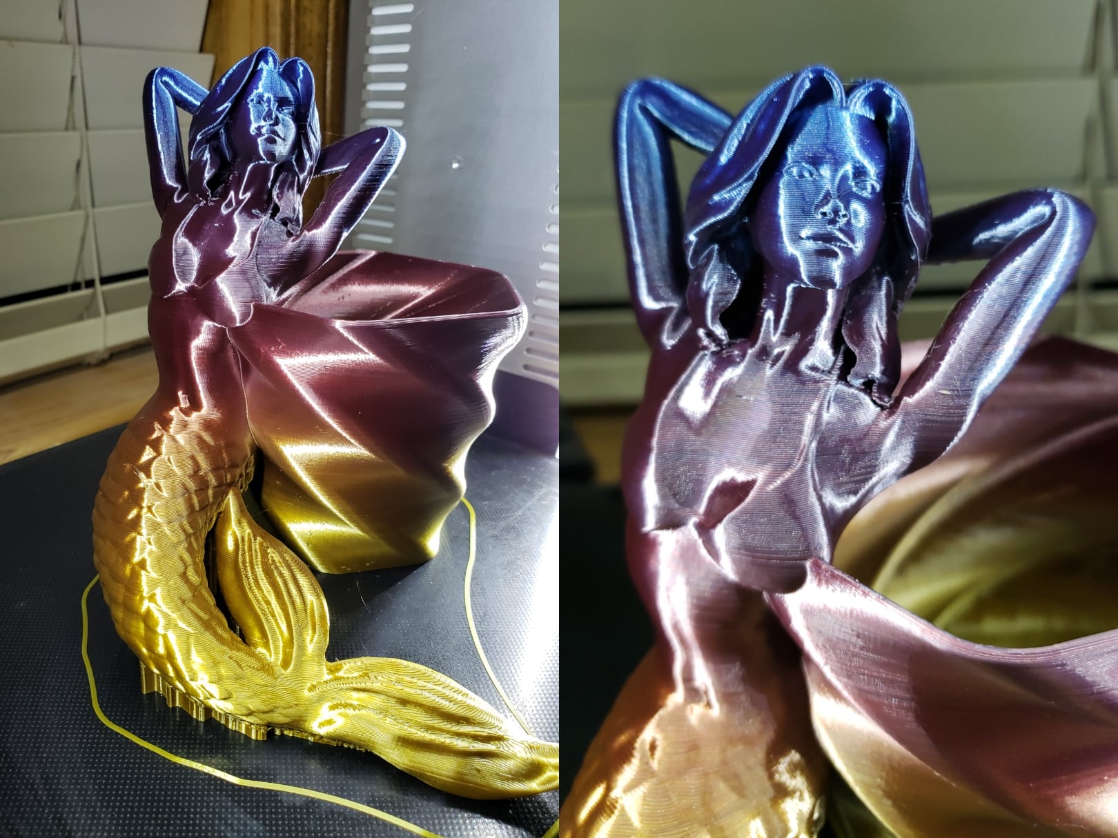 mermaid flower pot (family friendly)