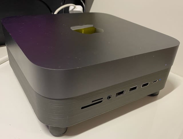 Mac Mini Cooling with USB hub and SSD