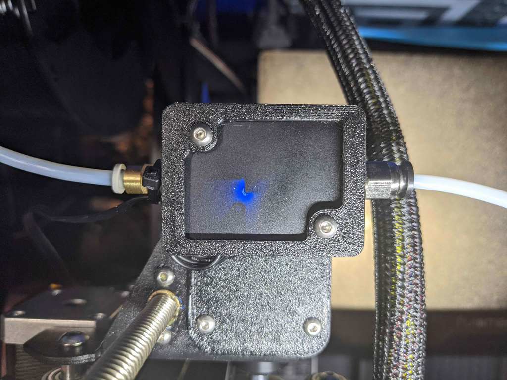 Creality Filament Sensor Cover and Mounting Plate