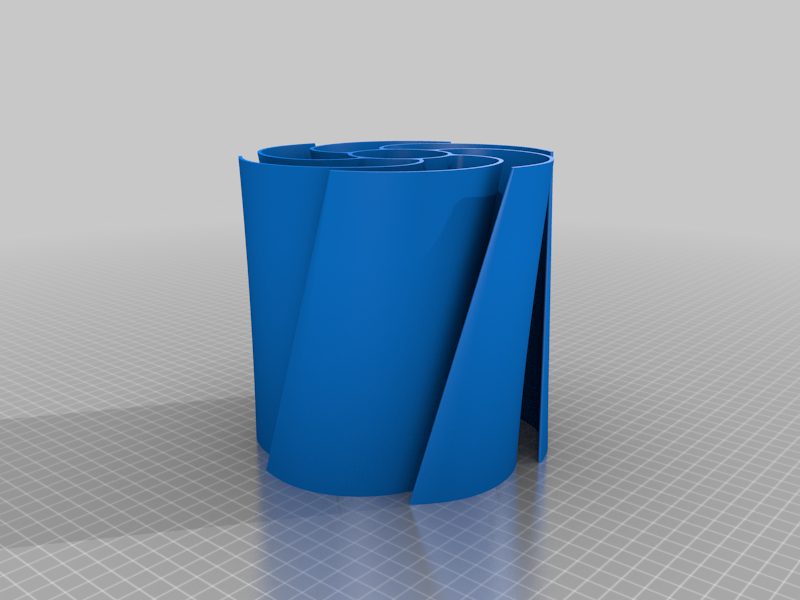 Remix lLow-poly Twist Mood Lamp