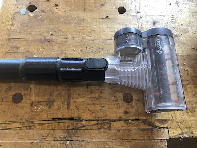 Dyson Tool to 36mm vacuum hose adaptor