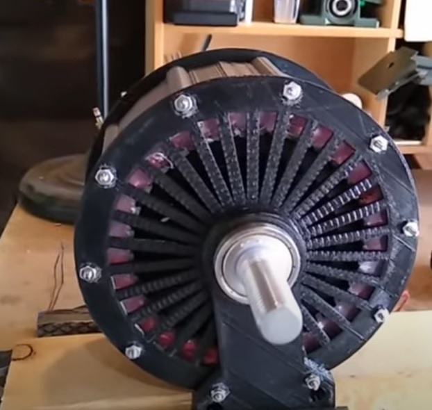 800w 3D printed motor