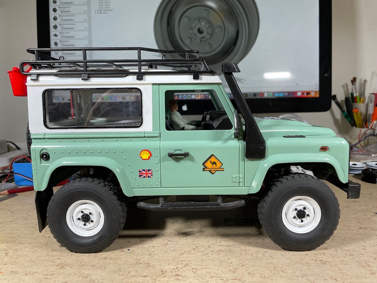 MN Model D90 1/12 Land Rover Defender Parts