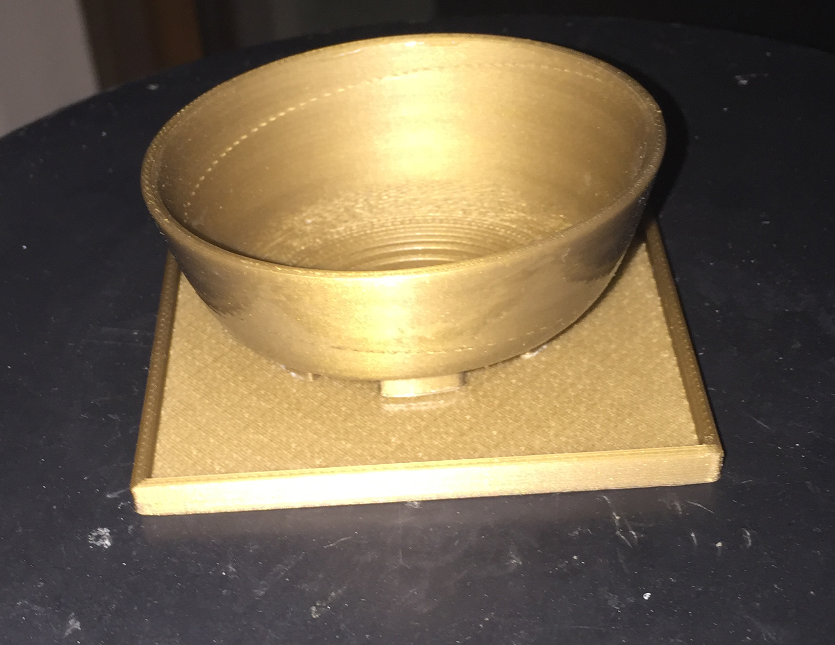 Mame Bonsai Oval pot with flowerpot dish