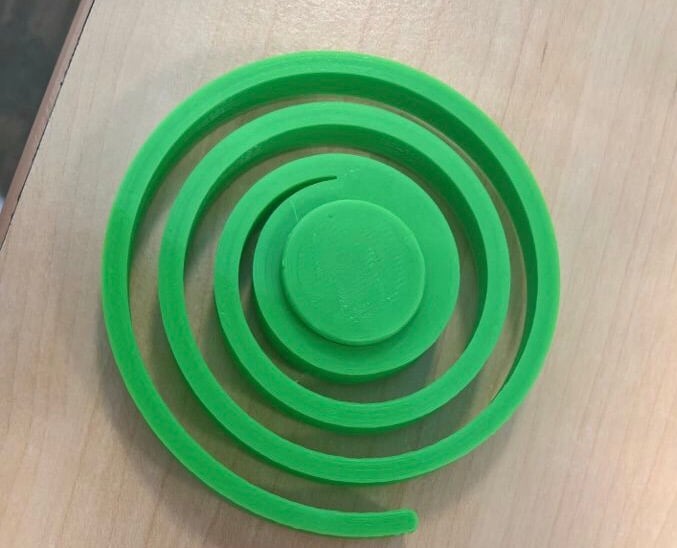 Hypnotic Spiral Fidget Spinner