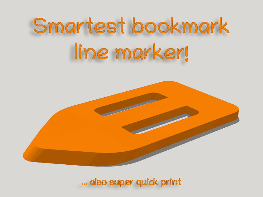Smartest bookmark line marker