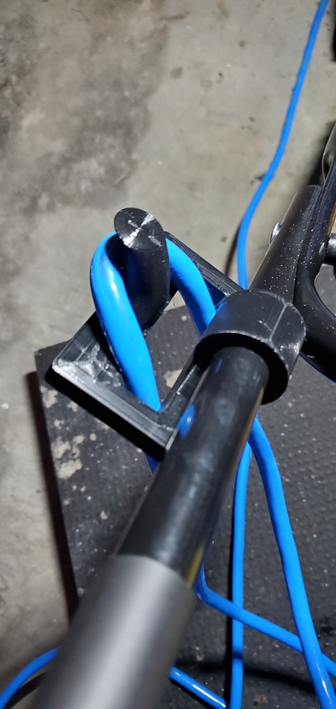Extension Cord Holder for Electric Snowblower