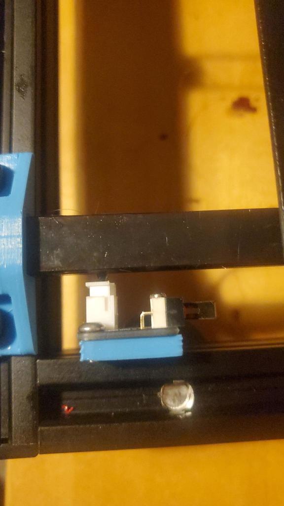 Kywoo Tycoon Y-Axis endstop bracket and hotbed support