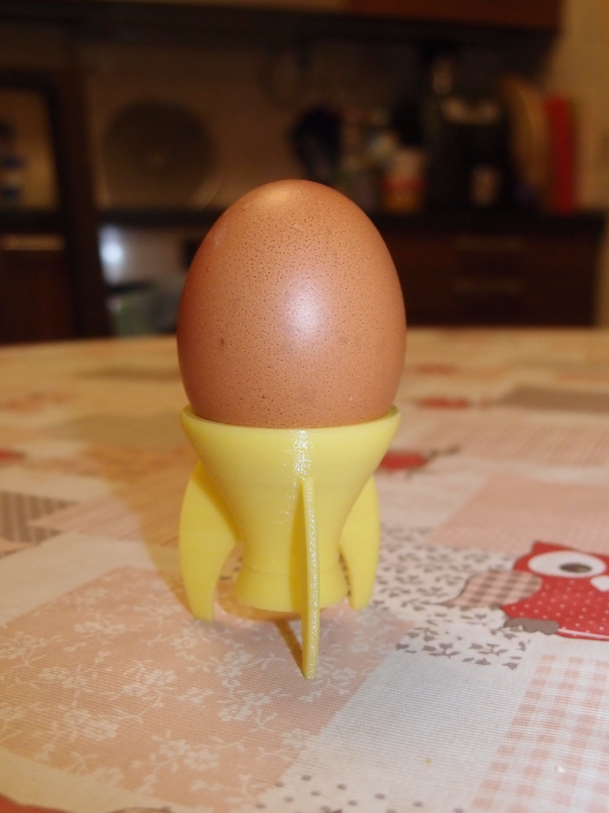 Rocket Style Egg Holder