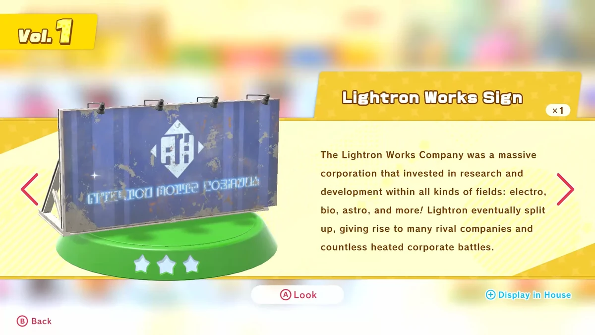 Lightron Works Company stencil