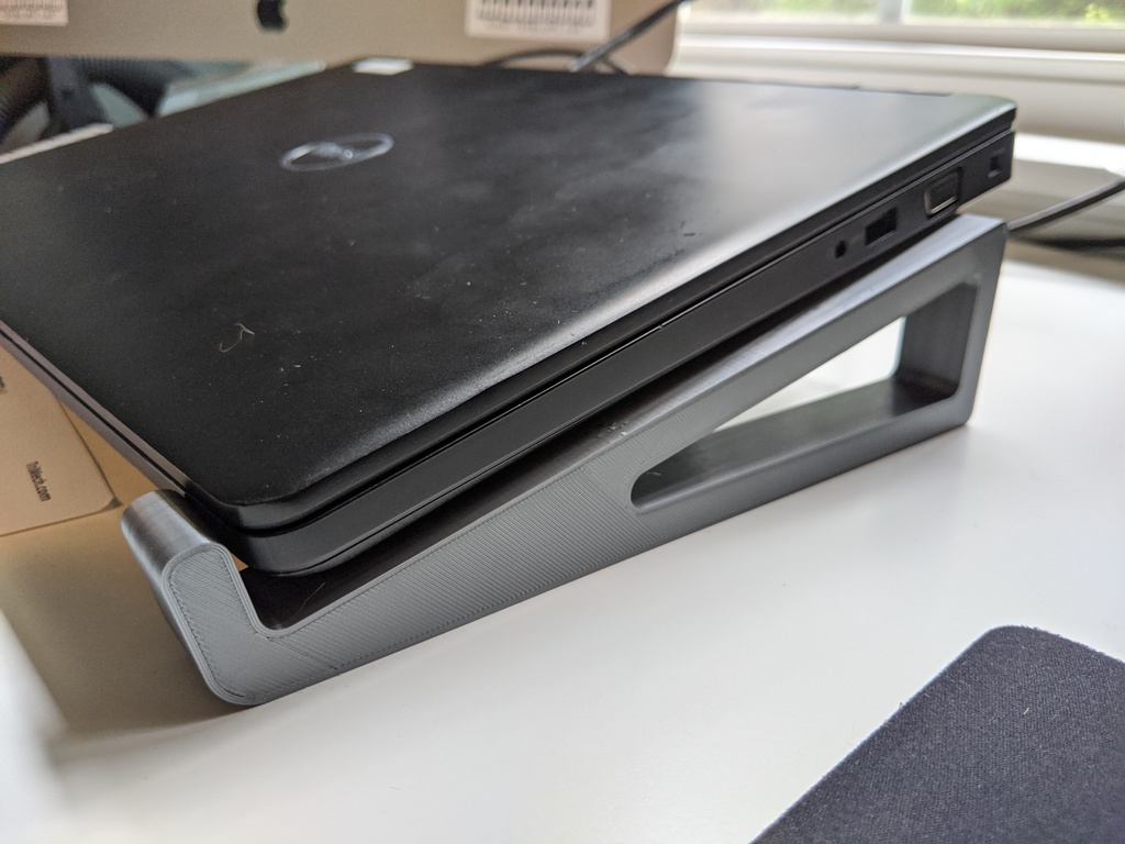 Simple Laptop Stand for Zoom / GoToMeeting / Webinars, Perfect for Work from Home