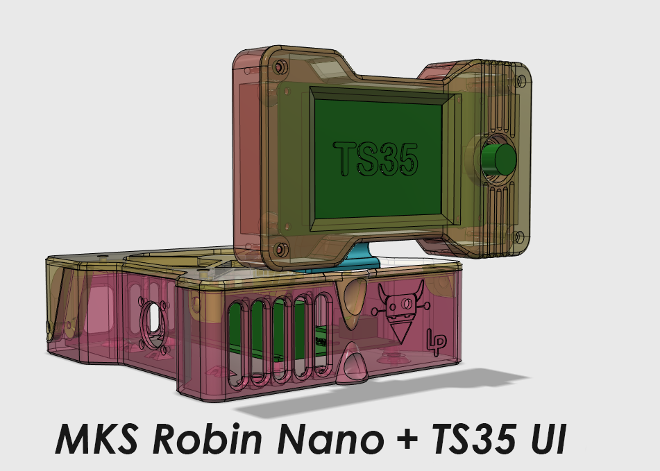MKS Robin Nano and UI Box for Tevo Little Monster (V2 and V3)