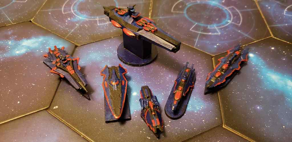 Twilight Imperium L1Z1X Mindnet Custom Ships