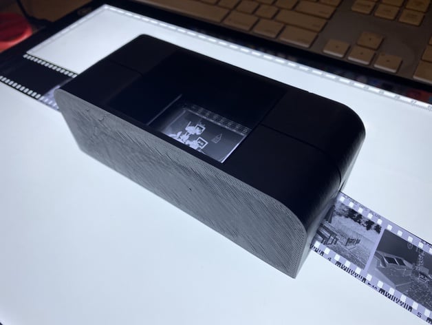 Modular print in place 35mm film scanner by FruitieX, Download free STL  model