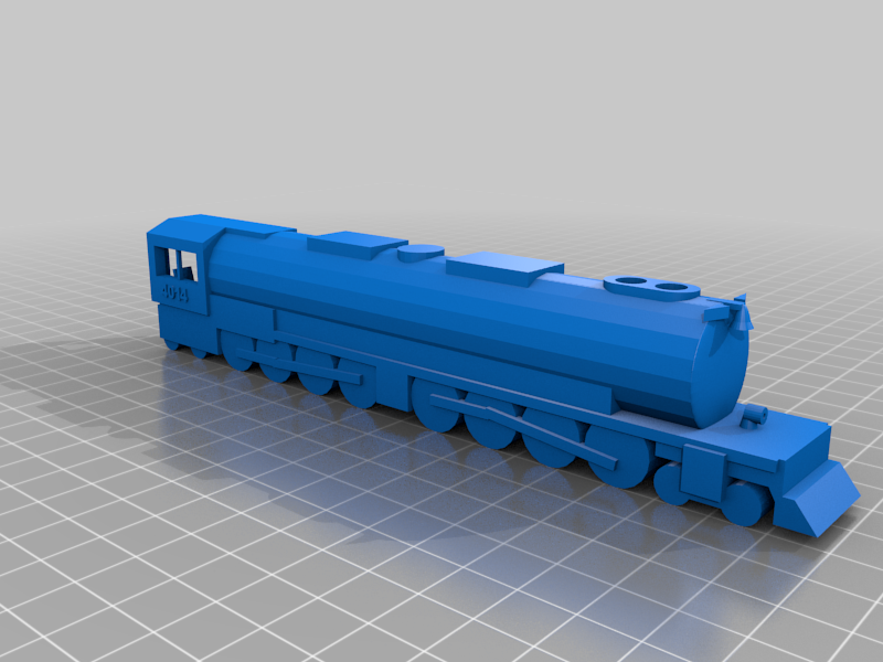 Big Boy Locomotive Simplified Model (Engine Only)