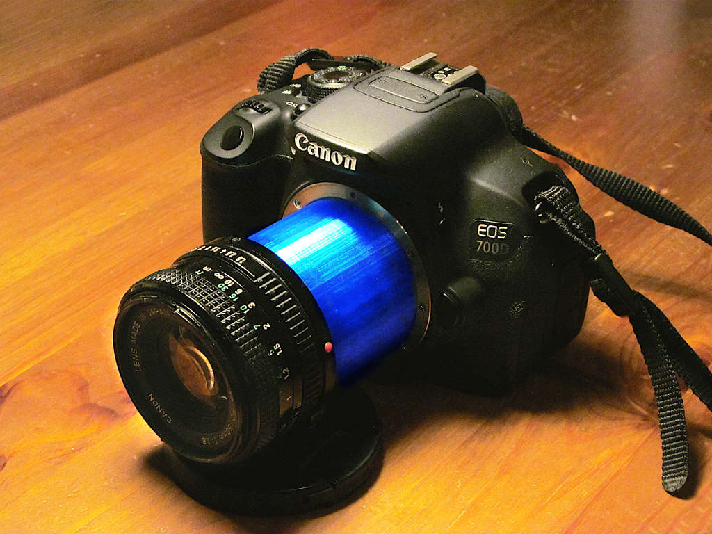 Canon EF-FD Adapter for vintage lenses on modern DSLRs