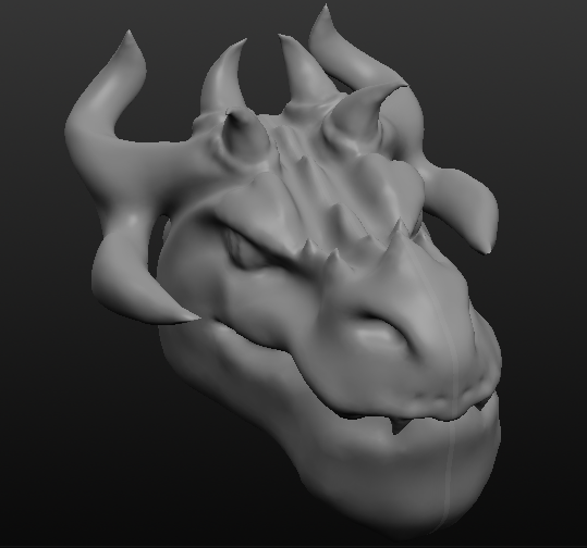 8-horned Dragon Head, Ram/Antler Dragon Head