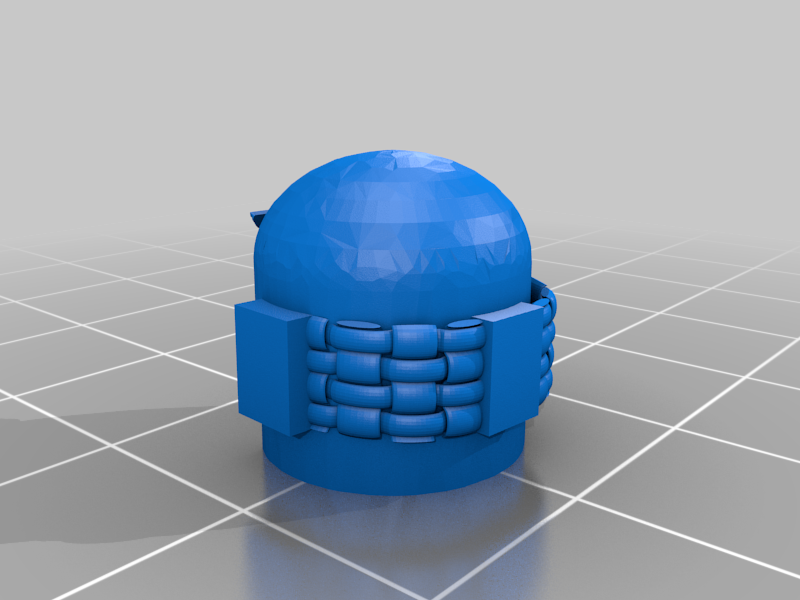 Imperial Guard helmet (for Legos)