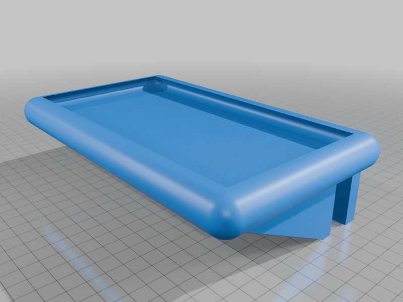 Bed clock stand