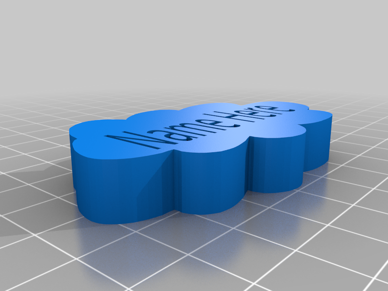 Customizable Name Block