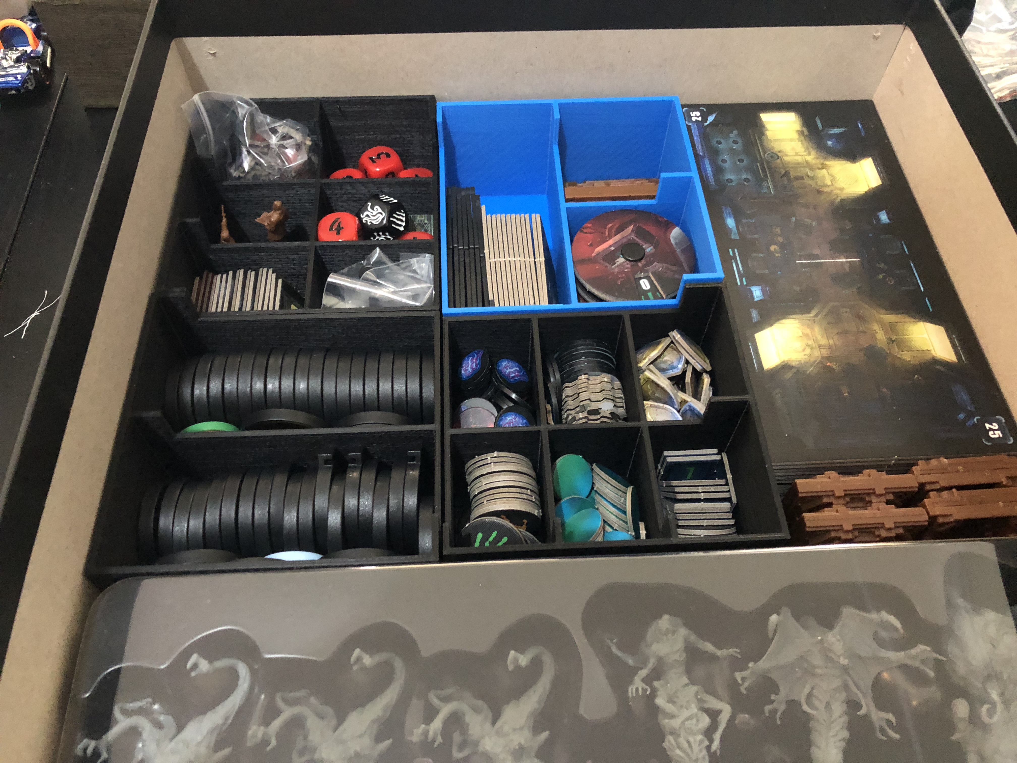 Deep Madness Core box token storage