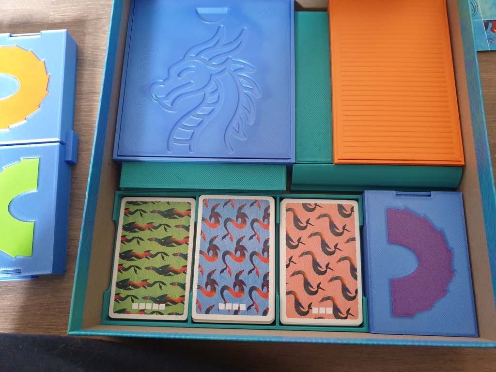 Insert for the game "Sea Dragons"