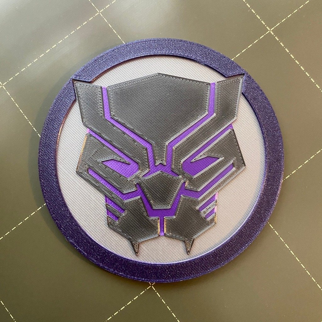 Black Panther Coaster / Action Figure Stand