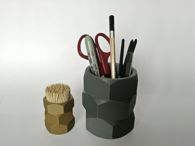 Big Nuts Cup - Pencil Holder - Toothpick Holder