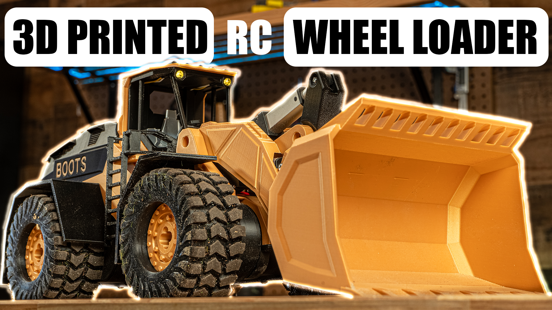 RC Wheel Loader - DIY