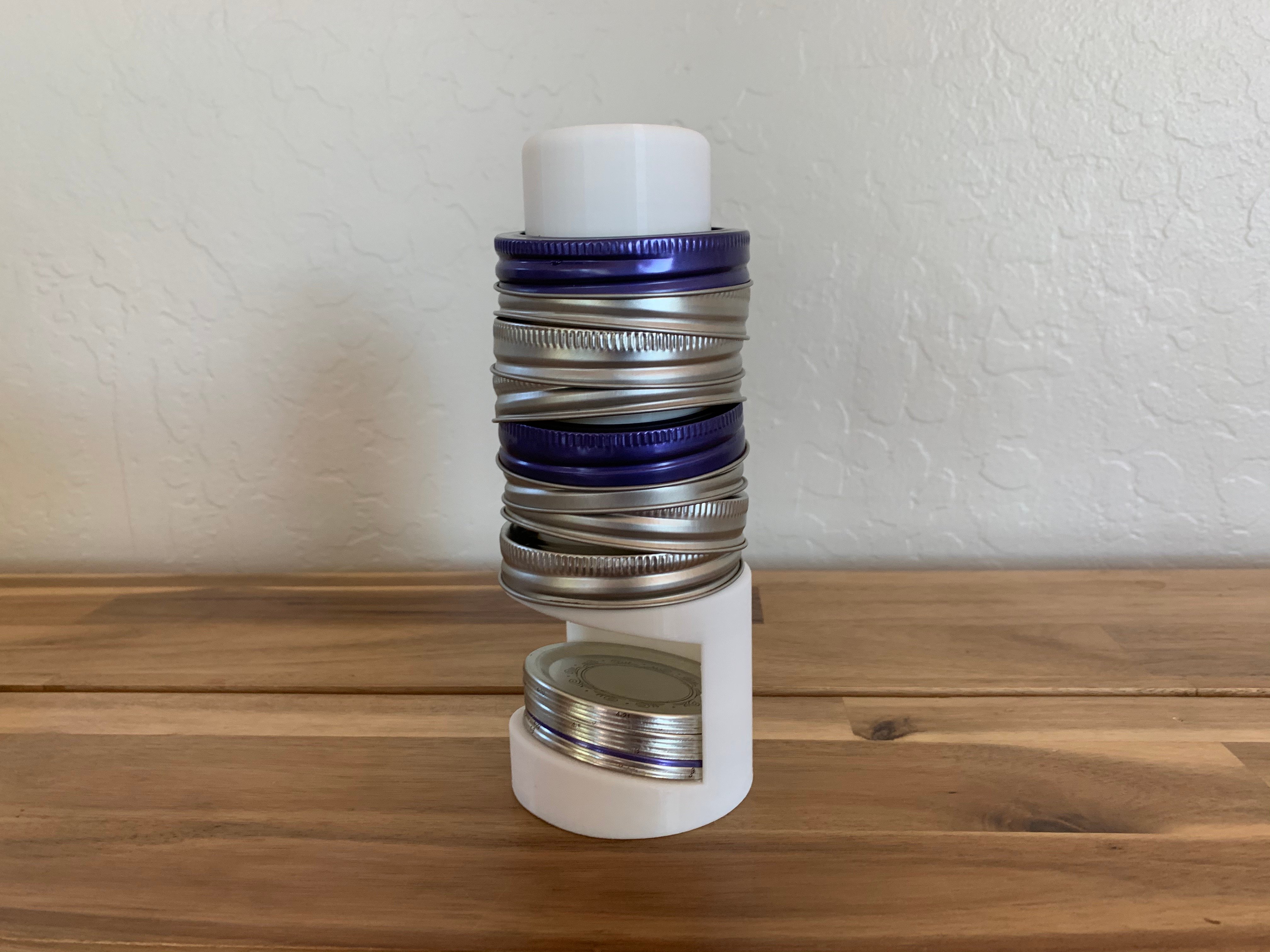 Mason Jar Lid Keeper