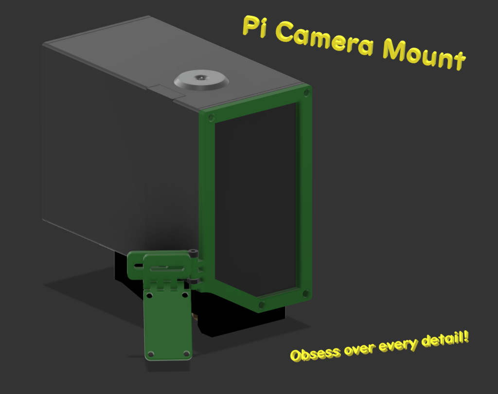 Raspberry Pi Camera V2 Snapmaker 2 Toolhead Mount