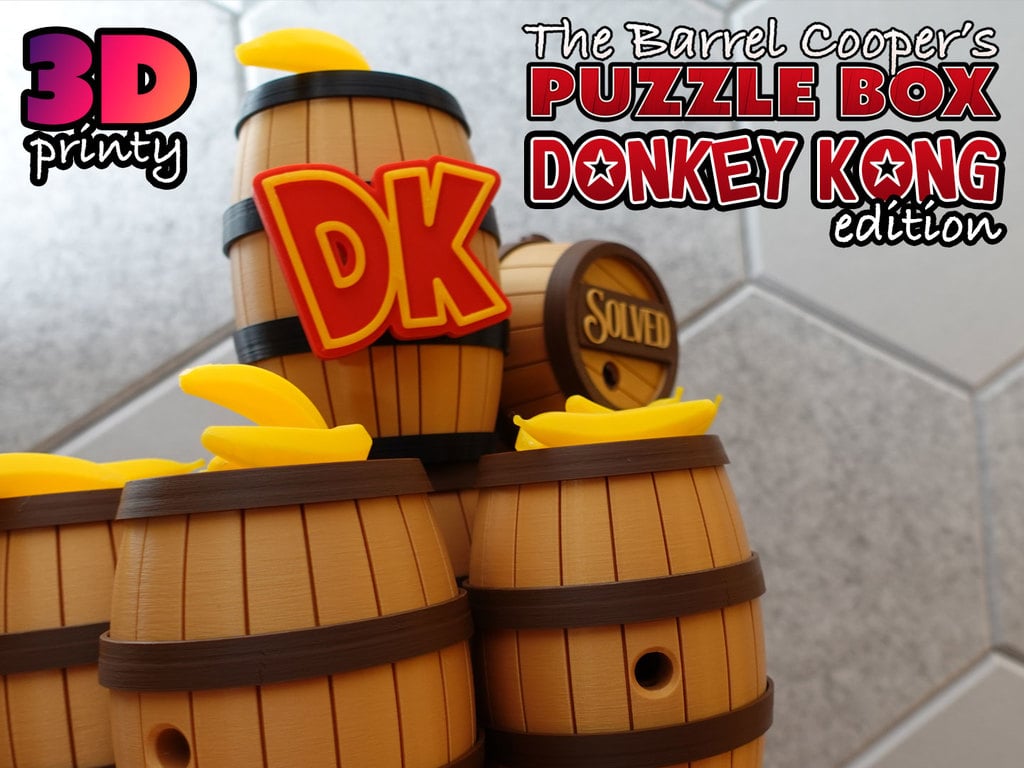 The Barrel Cooper's Puzzle Box (DK Edition)