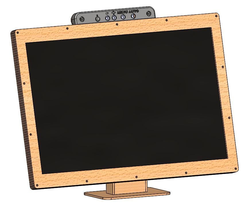 Monitor from Laptop display