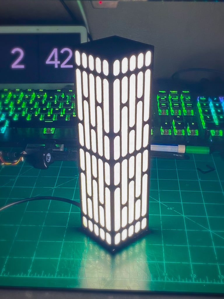 Death Star Wall Panel Lamp